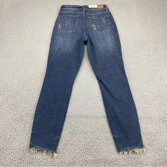 Judy Blue Women's Relaxed Fit Distressed Dark Blue Jeans  NWT   |  Size:  5/27 - Picture 6 of 16